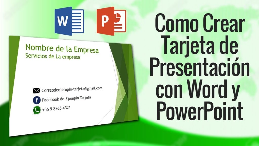 Como Hacer Tarjetas de Presentación en 5 minutos con Power Point y Word 2013